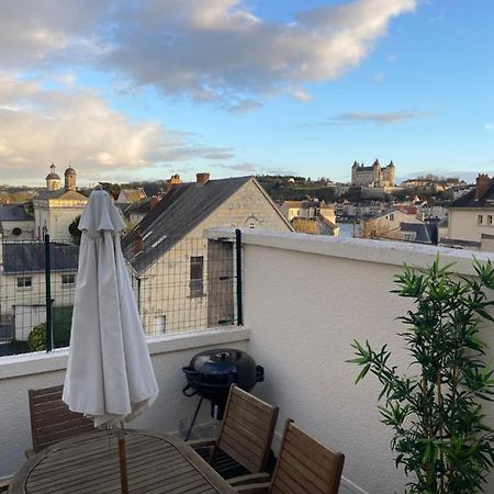 La Terrasse Saumuroise - Vue Chateau & Loire Экстерьер фото